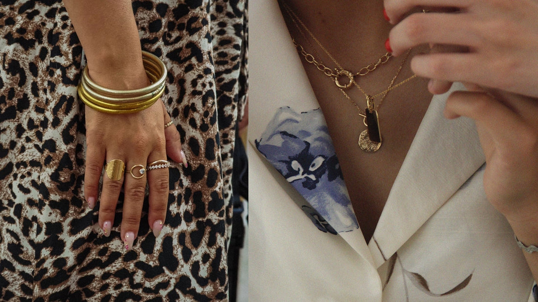 Superposer ses bijoux : colliers, bagues et bracelets
