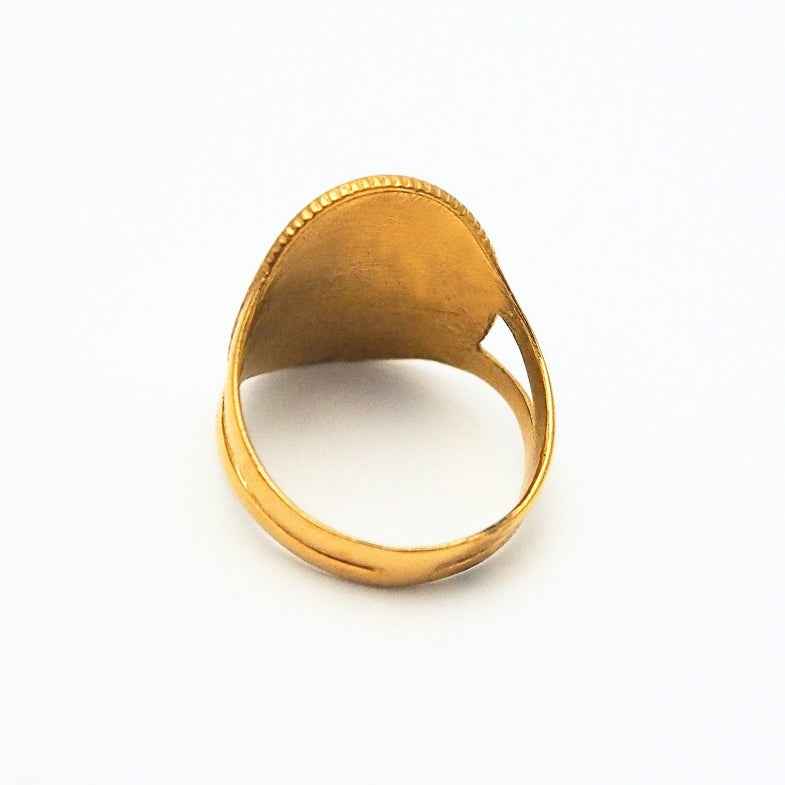 Bague Napoléon Louis d'or 18k • Empir