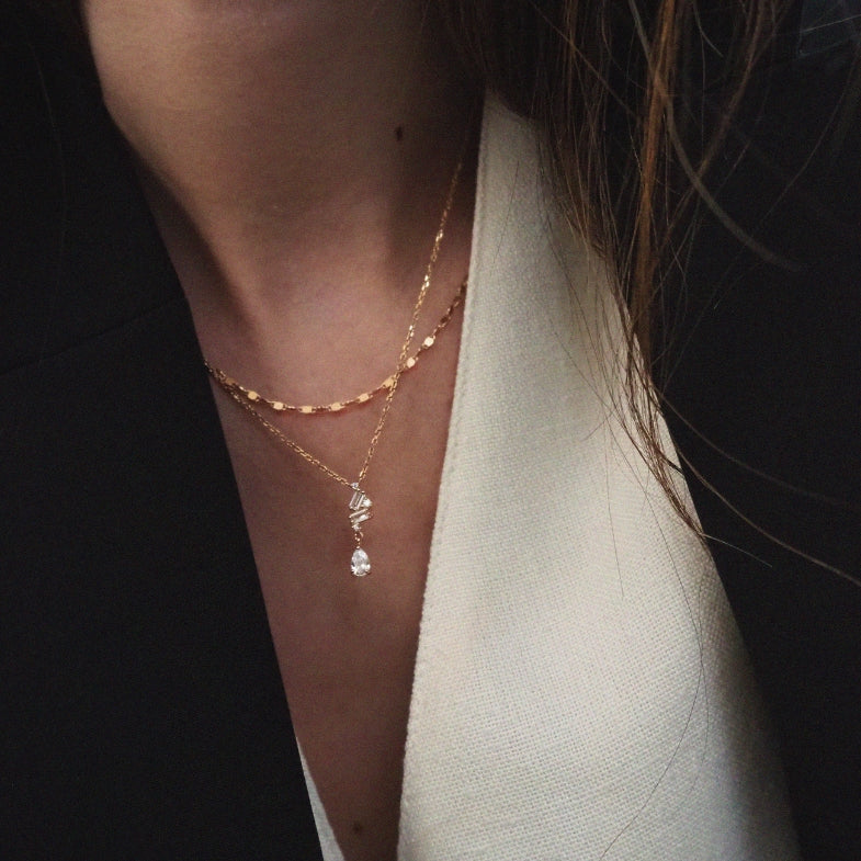collier solitaire diamant femme pas cher