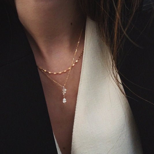 collier solitaire diamant femme pas cher