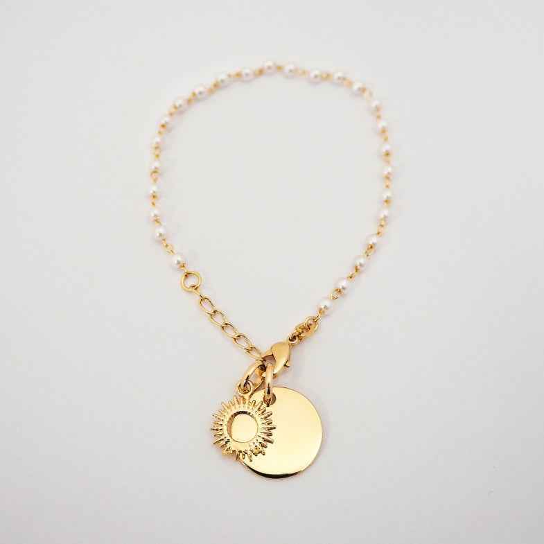 Bracelet personnalisé perles et or 18k • Blair (Copie)