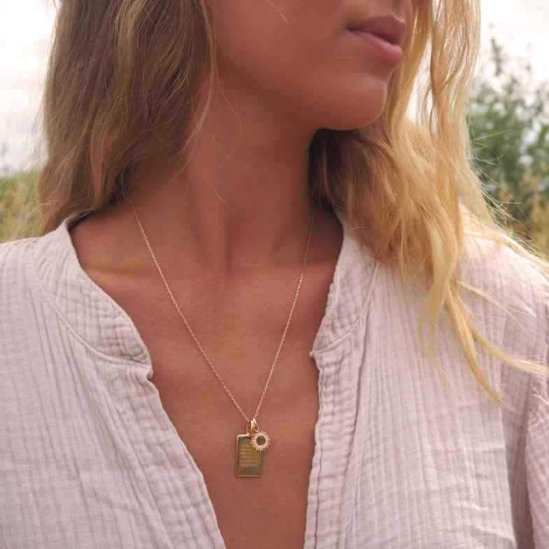 Collier personnalisé plaqué or 18k • Louisiane (Copie)