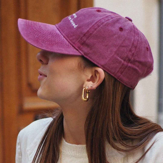 Créoles carrées striées Argent • Corentine