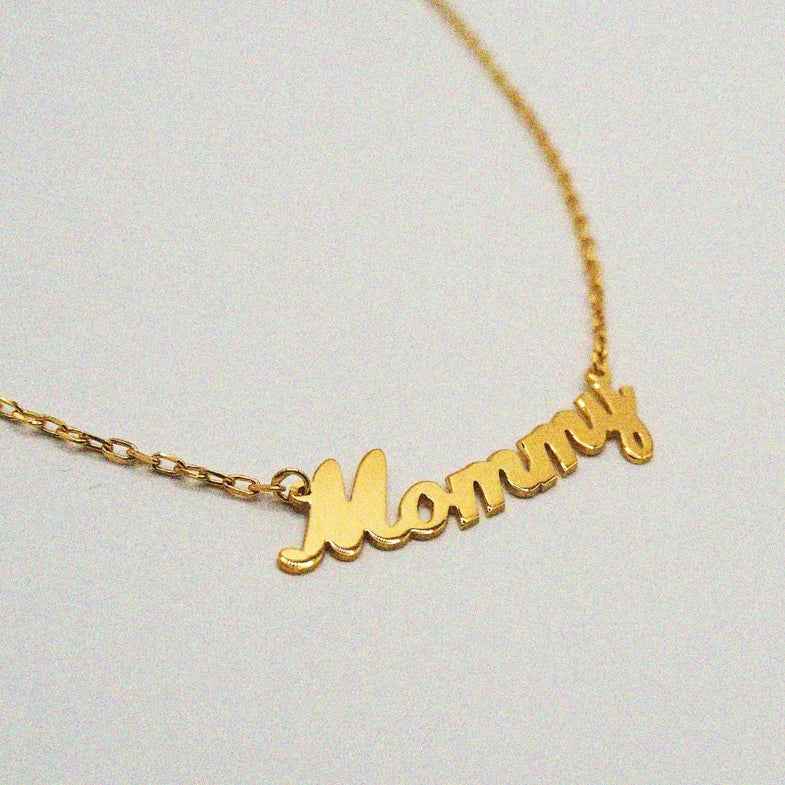 Collier prénom or 18 carats • Susa