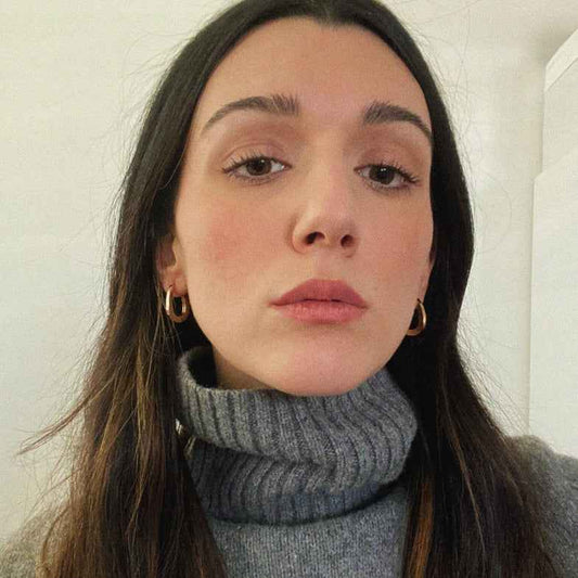 Créoles ovales plaqué or 18k • Uschi