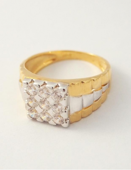 Bague pavage diamants • Ovation Bijoux