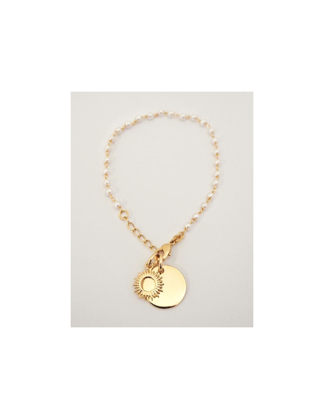 Bracelet de perles en Plaqué Or 18K - Ovation Bijoux
