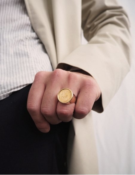 Bague Louis d'Or 22 carats • Ovation Bijoux