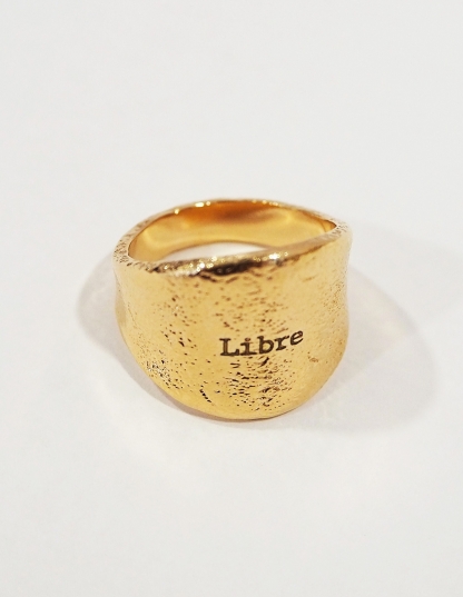 bague personnalisée bague martelée personnalisée
