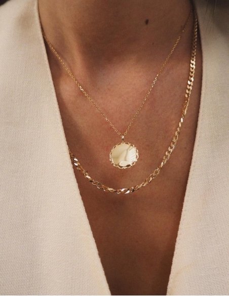 Collier personnalisé en Plaqué Or 18k • Ovation Bijoux