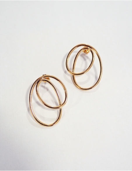 boucles d’oreilles minimalistes • Ovation Bijoux