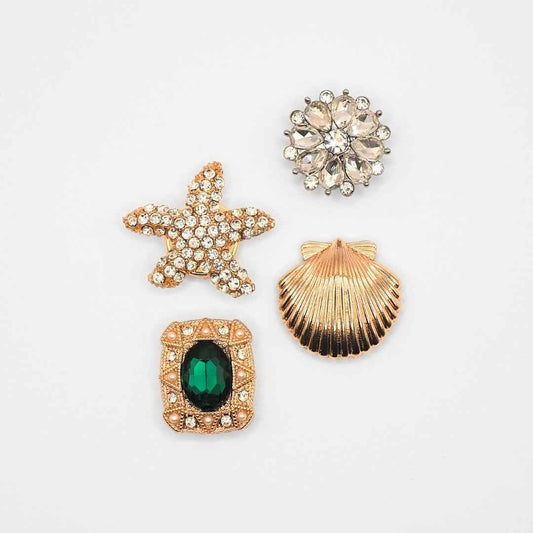 Bijoux de boutons à clips • Océan