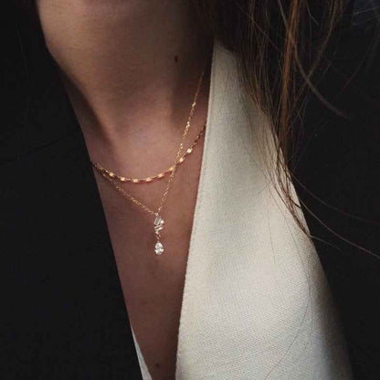 Chaîne fine plaqué or 18 carats • Suzanne (Copie)