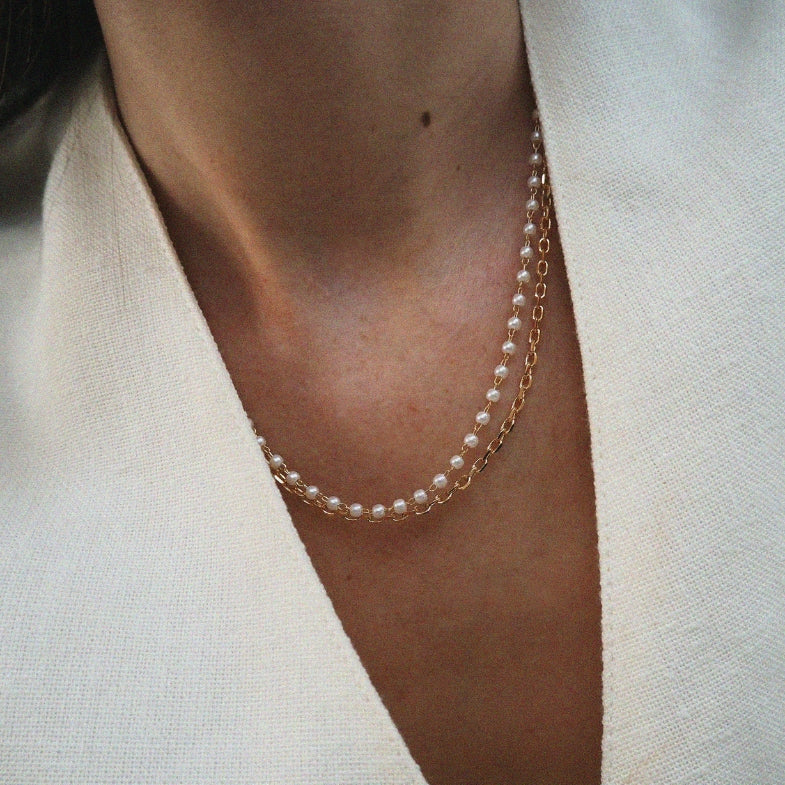Collier de perles femme 