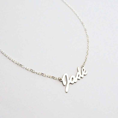 Collier prénom en or 18 carats • Sol