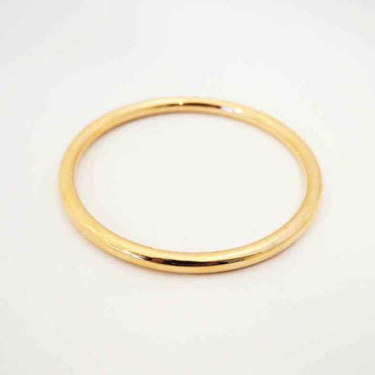 Maxi jonc doré à l'or 18 carats • Xoxo