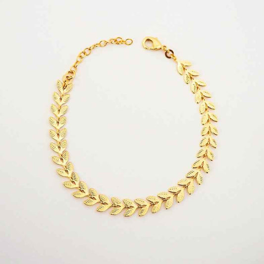 Bracelet épis doré à l'or 18 carats • Met