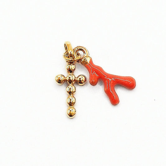 Pendentif croix en or 18 carats • Lotta
