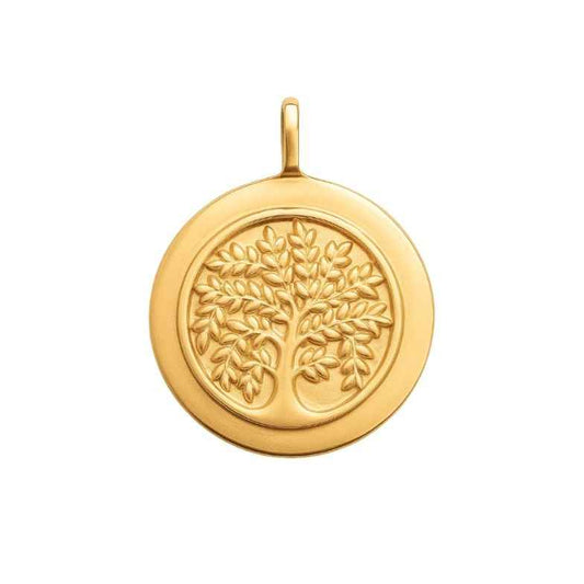 Pendentif arbre de vie plaqué or 18k • Lina (Copie)