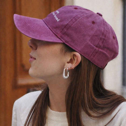 Créoles carrées striées Argent • Corentine