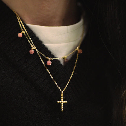 pendentif croix femme originale