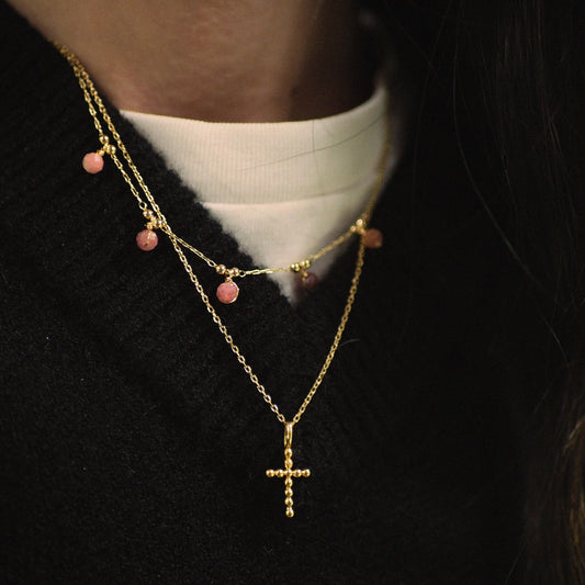 pendentif croix femme originale