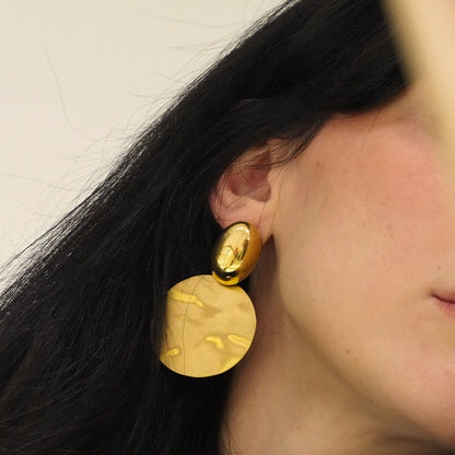 maxi boucles martelées lumineuses