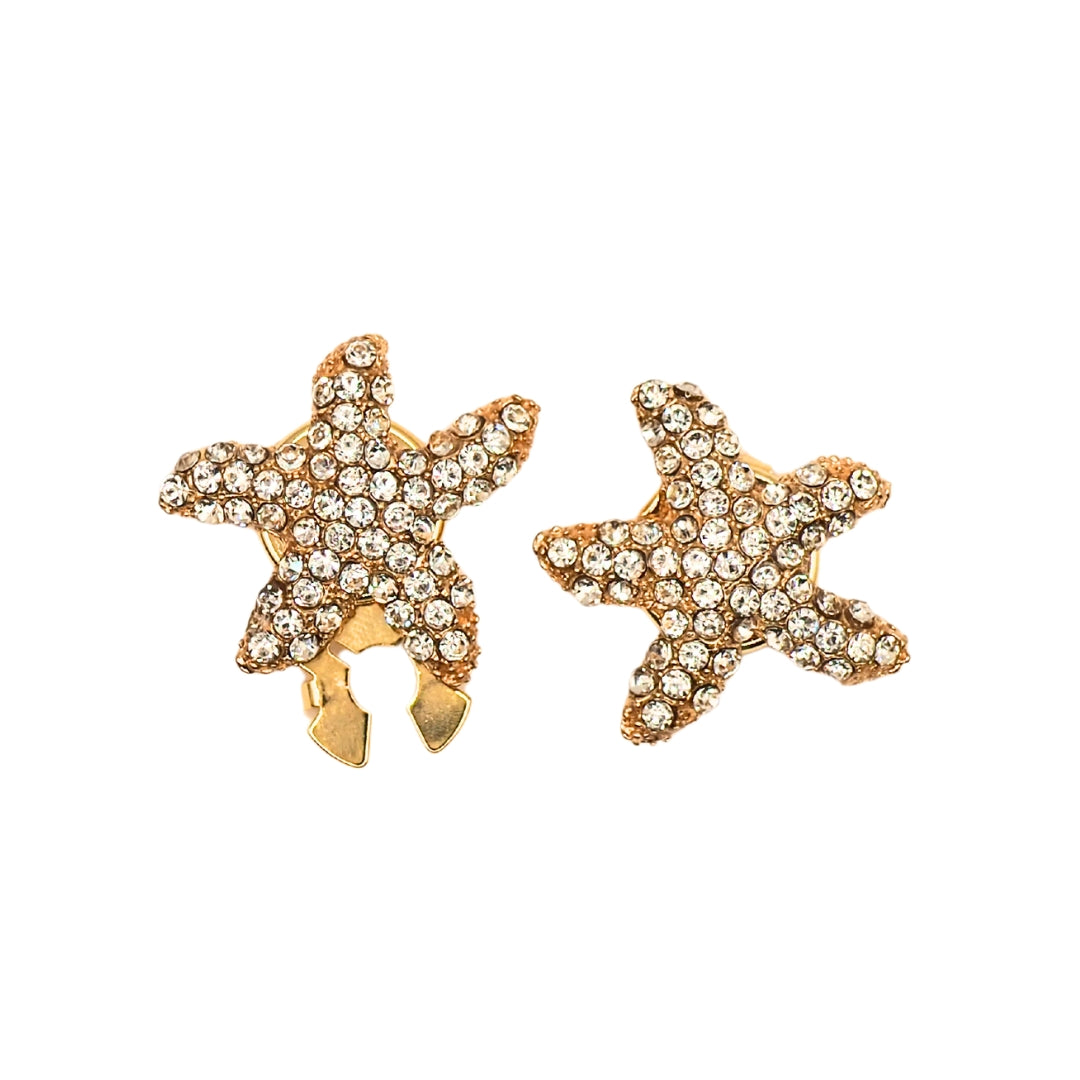 cache bouton chemise à clips bijou