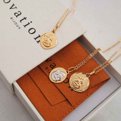 Médaille ange en or 18 carats • Marta