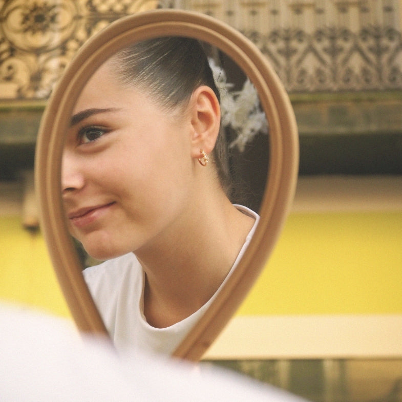 petites créoles originales pour femme et ado plaqué or